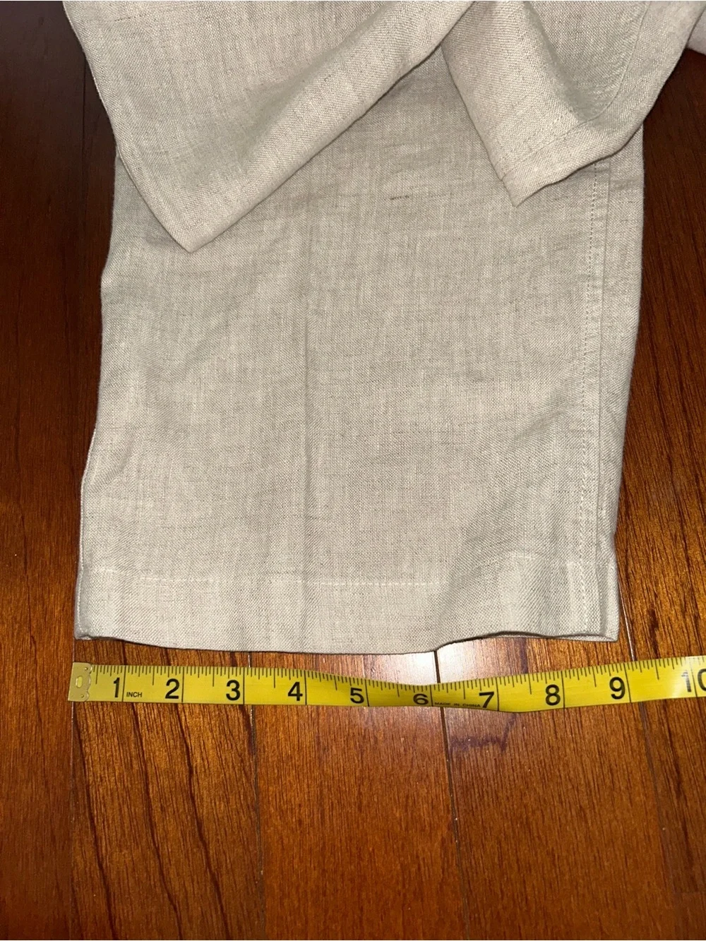 Caribbean Linen Pants Drawstring Men’s 44x32 Resortwear Dadcore